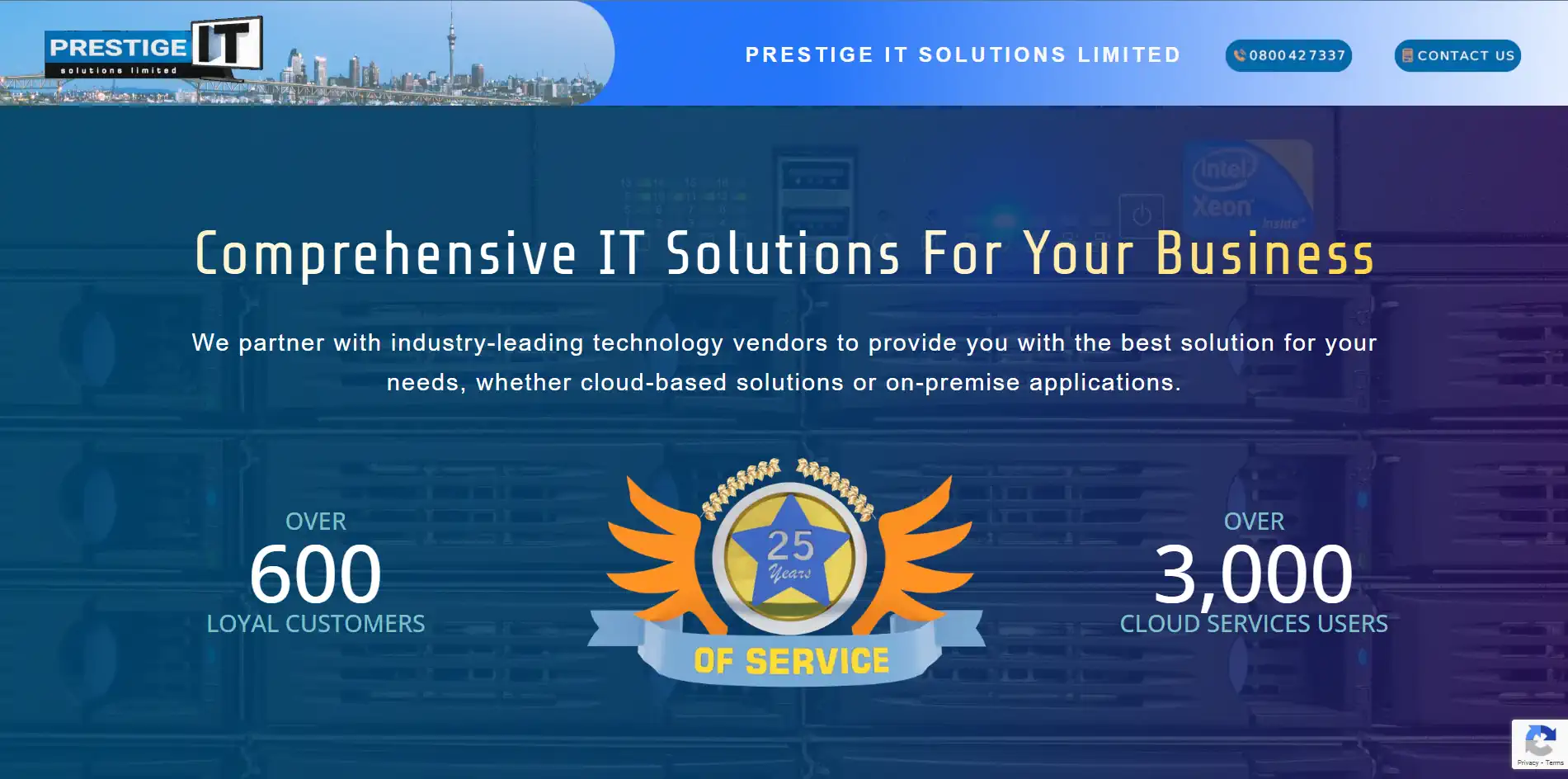 My Portfolio Prestige IT Solution Website
